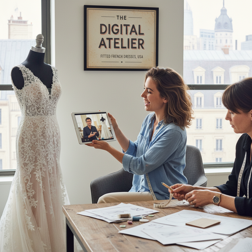 The Digital Atelier: How to Get a Custom French Wedding Dress in the USA