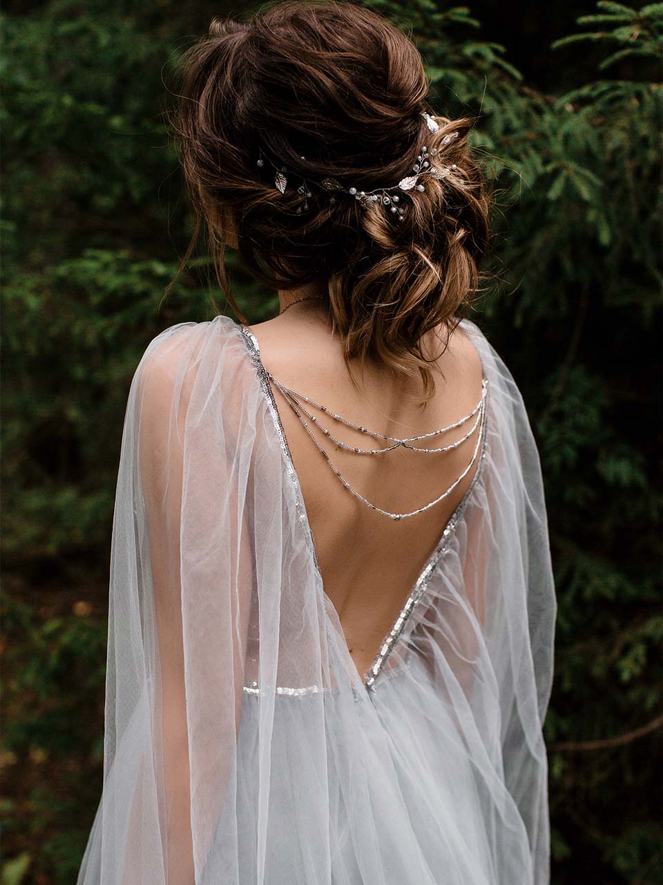 Sparkle Wedding Dress, Ethereal Wedding Dress, Fairy Wedding Dress